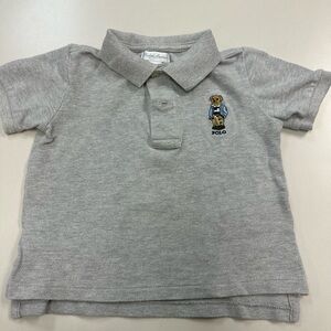 Ralph Lauren Gray Polo Bear Shirt